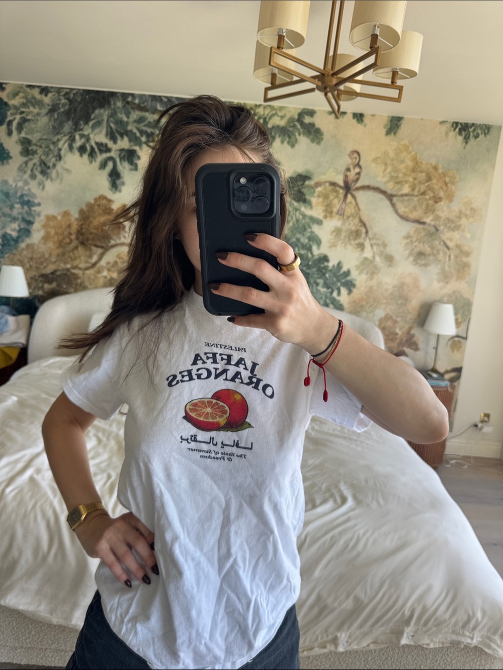 White 'Jaffa Oranges' Graphic Tee